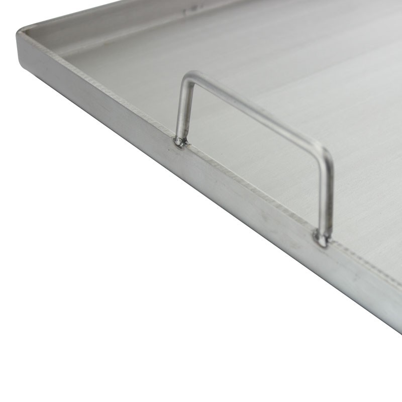 Plaque / Planche grill pour barbecue Inox 40x40 - 2