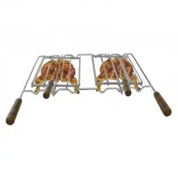 Grille double CooK en Inox 58x39 cm - 1