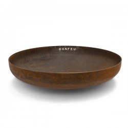 Foyer/Brasero d’extérieur BonBowl en acier Corten Ø120 - 2