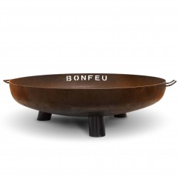 Brasero d’extérieur BonBowl Plus avec pieds en acier Corten Ø60 - 2