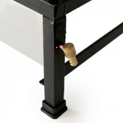 Table de cuisson à gaz autoportante 70x35 2 foyers - 2