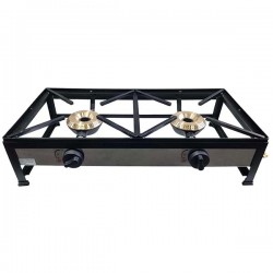 Table de cuisson à gaz autoportante MAXI 60x30 2 foyers - 1