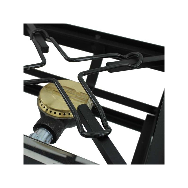 Grille de réduction émaillée pour dessous de plat/poêle table de cuisson - 2