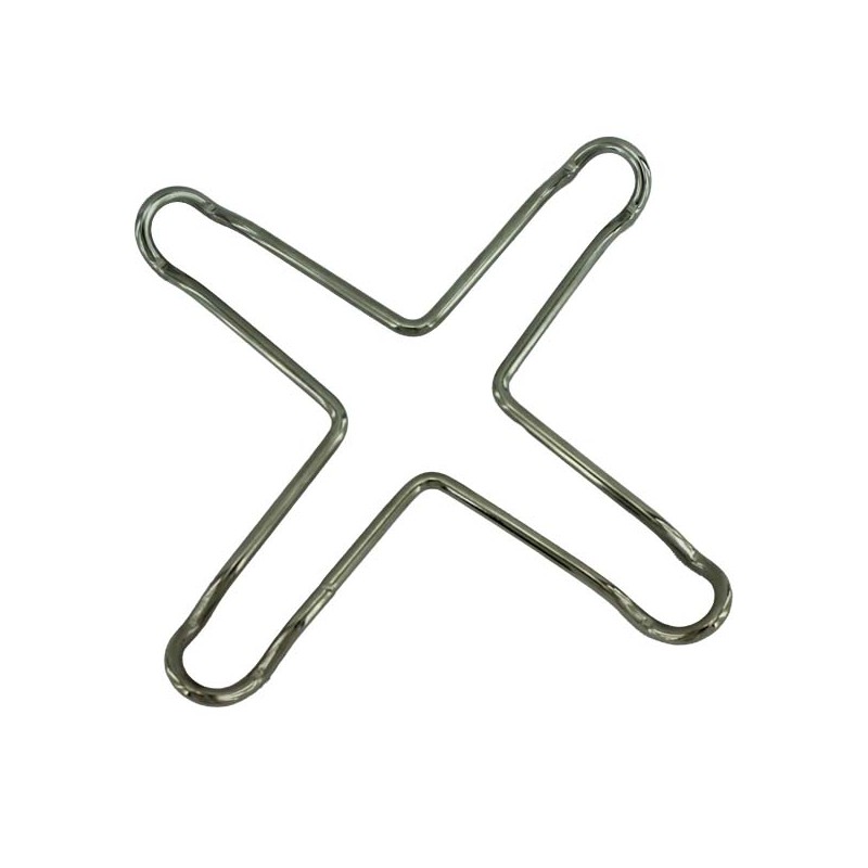 Grille de réduction chrome pour dessous de plat/poêle table de cuisson - 3