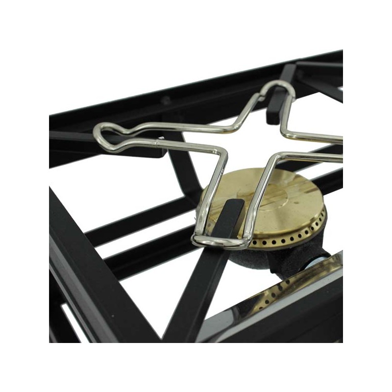 Grille de réduction chrome pour dessous de plat/poêle table de cuisson - 2