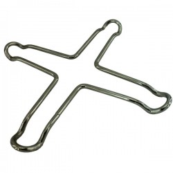 Grille de réduction chrome pour dessous de plat/poêle table de cuisson - 1