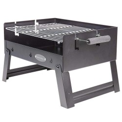 Barbecue au charbon portable et pliable 45,5 x 34,5 x 31,5 cm - 2