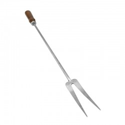 Fourchette pour barbecue BBQ 60 cm en acier inoxydable - 1