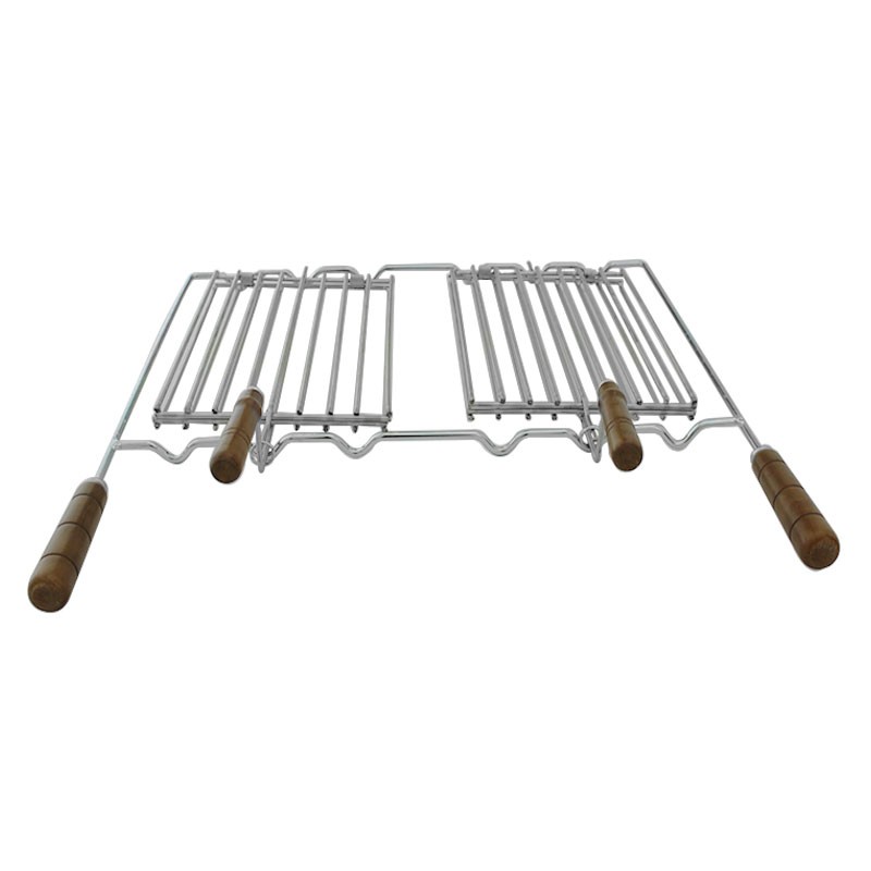 Anneau multifonction pour barbecue en inox 48 x 38 cm - 3 Anneau multifonction pour barbecue en inox 48 x 38 cm - 3