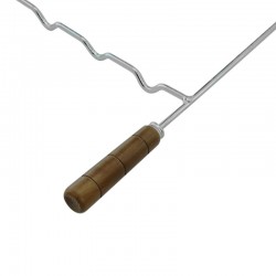 Anneau multifonction pour barbecue en inox 58 x 38 cm - 2