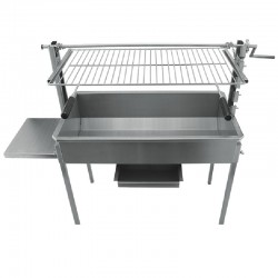 Barbecue au charbon de bois BlazeElite avec grille élévatrice - 2