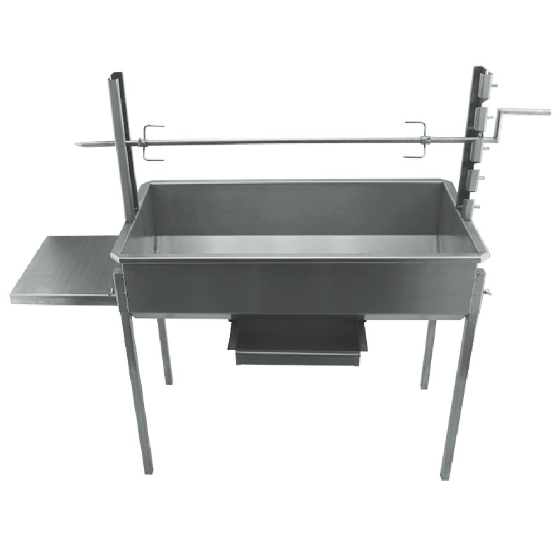 Barbecue au charbon BlazeElite avec grille élévatrice et brochette - 3 Barbecue au charbon BlazeElite avec grille élévatrice et brochette - 3