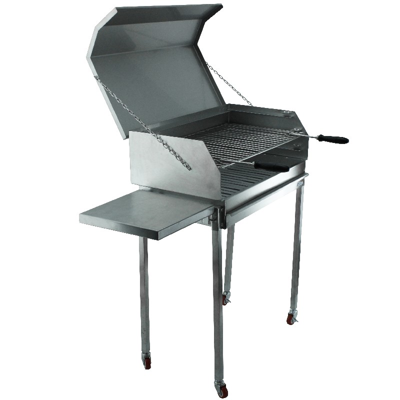 Gril à charbon avec couvercle Smoke - 1