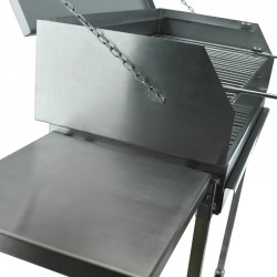 Gril à charbon avec couvercle Smoke - 2