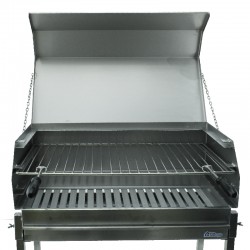 Gril à charbon avec couvercle Smoke - 3