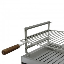 Barbecue gril encastrable FLAME en inox 70 x 40 cm - 2
