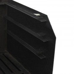 Gril à charbon BROIL en acier noir 50 x 40 cm - 4