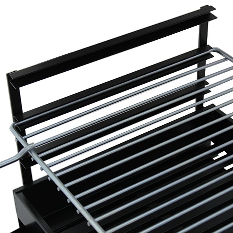 Barbecue gril encastrable FLAME en Acier Noir 50x40 - 3
