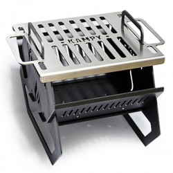 Barbecue portable et pliable KAMPY F250 25x30 cm - 1