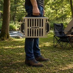 Barbecue portable et pliable KAMPY F250 25x30 cm - 4