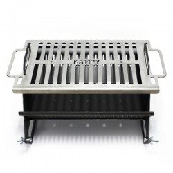 Barbecue portable et pliable KAMPY F400 40x30 cm - 2
