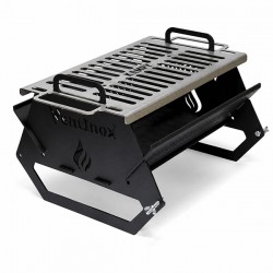 Barbecue portable et pliable KAMPY F400 40x30 cm - 1