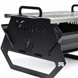 Barbecue portable et pliable KAMPY F400 40x30 cm - 5