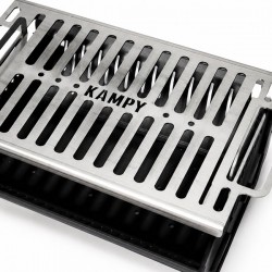 Barbecue portable et pliable KAMPY F400 40x30 cm - 10