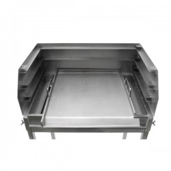 Barbecue grill sur pied à charbon BLAZE Inox 50x40 - 14