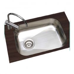 Évier inox sous plan QUARTZ 1 cuve 50 x 35 - 2