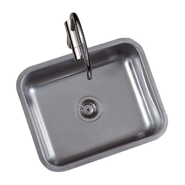 Évier inox sous plan AGATE 1 cuve 45 x 40 x 20 - 1 Évier inox sous plan AGATE 1 cuve 45 x 40 x 20 - 1