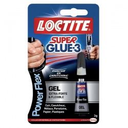 Colle instantanée - Loctite - SuperGlue-3 - POWERFLEX