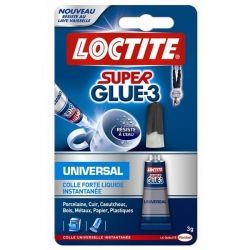 Colle instantanée - Loctite - SuperGlue-3 - UNIVERSAL