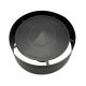Chapeau cheminée anti-pluie Inox SP Noir/Anthracite diamètre 160